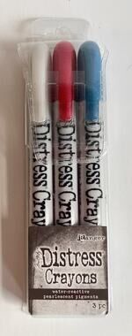 Tim Holtz Distress Crayons, Holiday Set #5